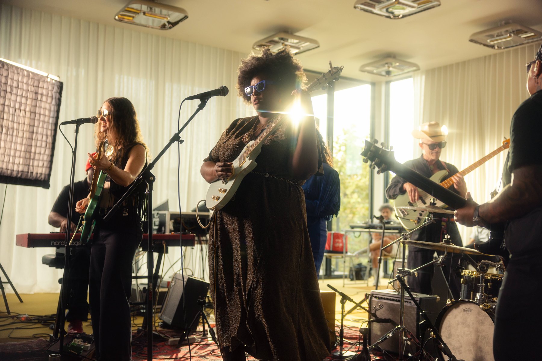 The full band mid-set at House of Sound Vol. 3, Hotel Saint Augustine